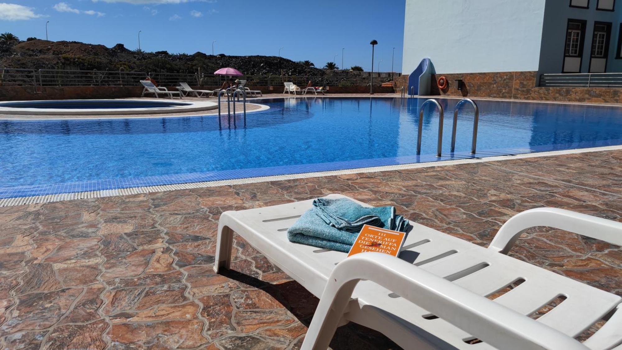 Hübsche Ferienwohnung mit 2 Schlafzimmern, Pool und WLAN, Strandnähe Callao Salvaje Exterior foto