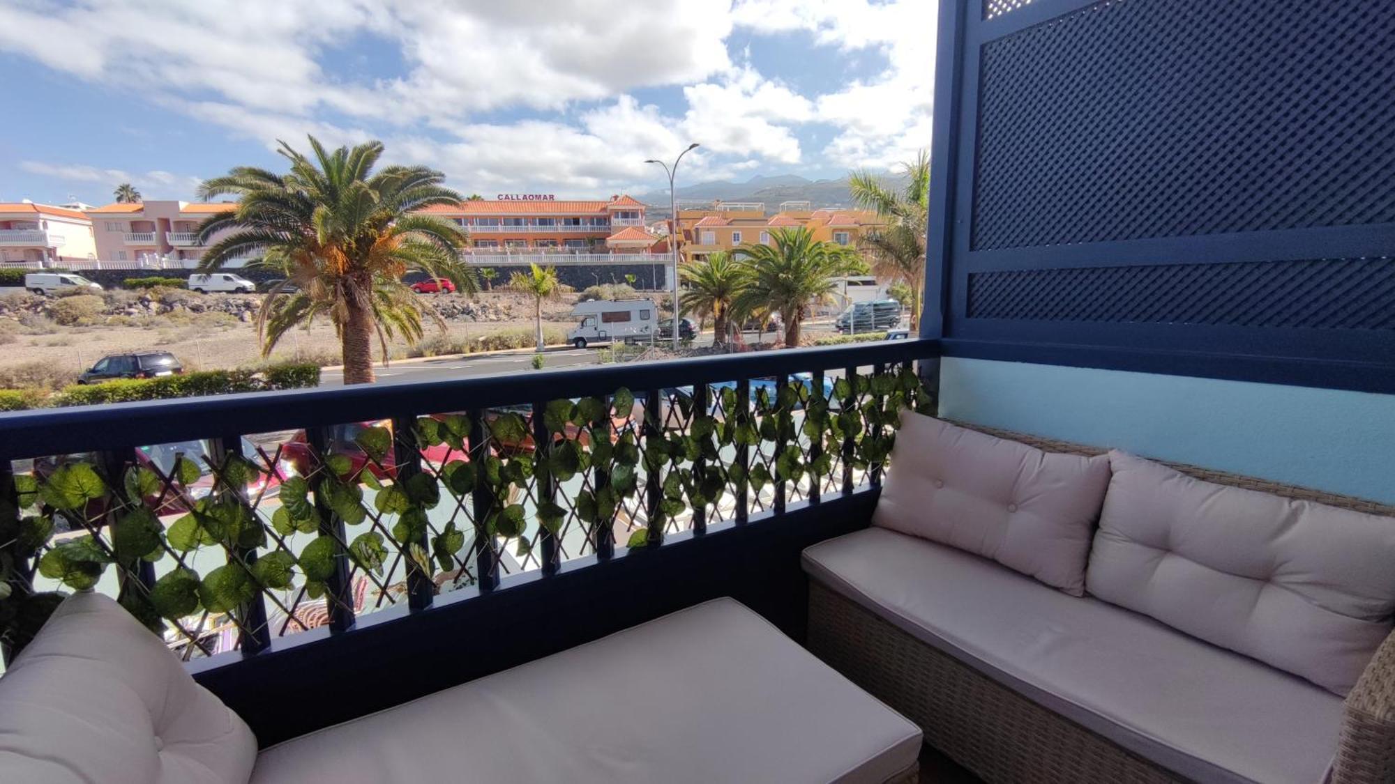 Hübsche Ferienwohnung mit 2 Schlafzimmern, Pool und WLAN, Strandnähe Callao Salvaje Exterior foto