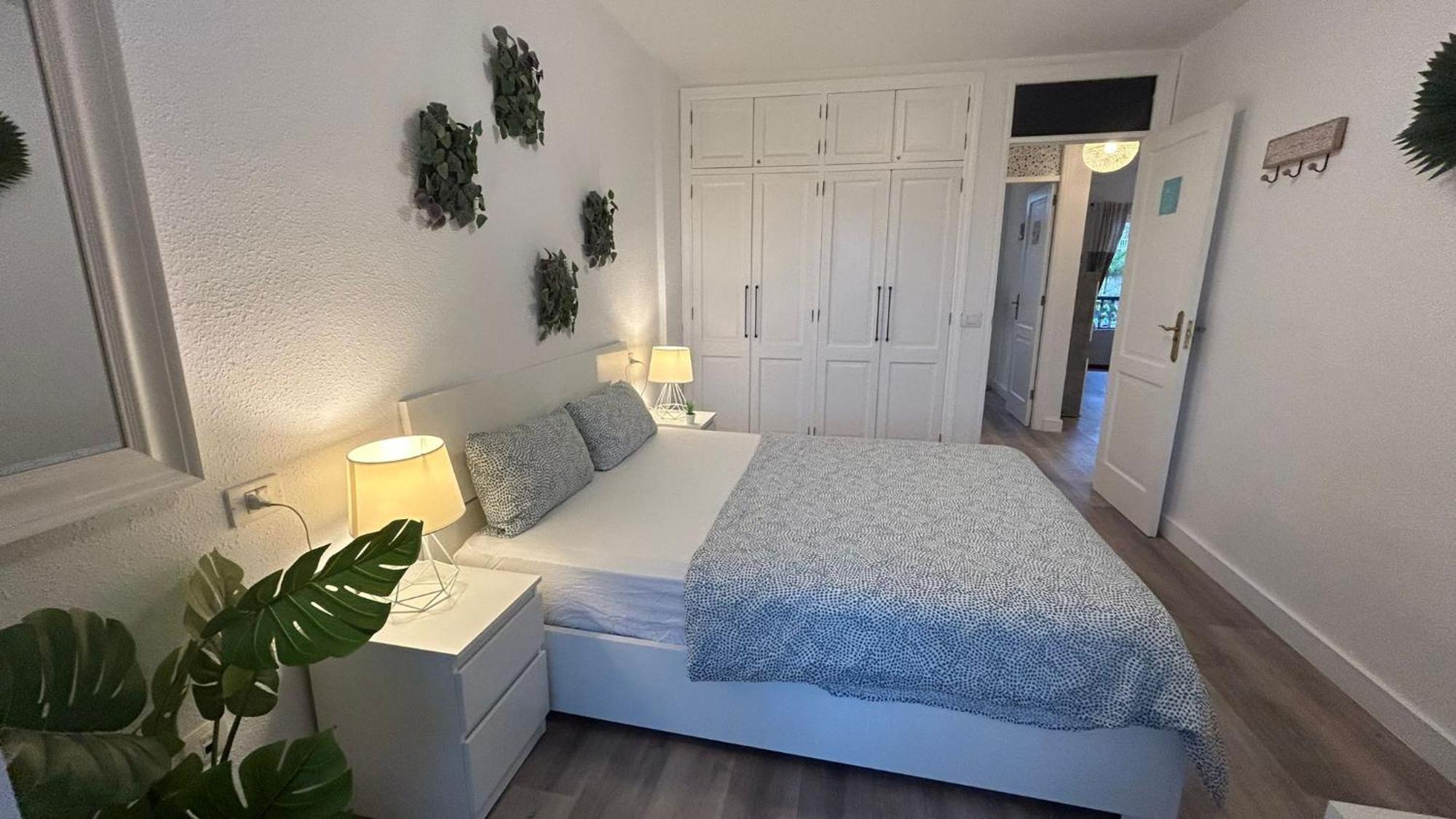Hübsche Ferienwohnung mit 2 Schlafzimmern, Pool und WLAN, Strandnähe Callao Salvaje Exterior foto